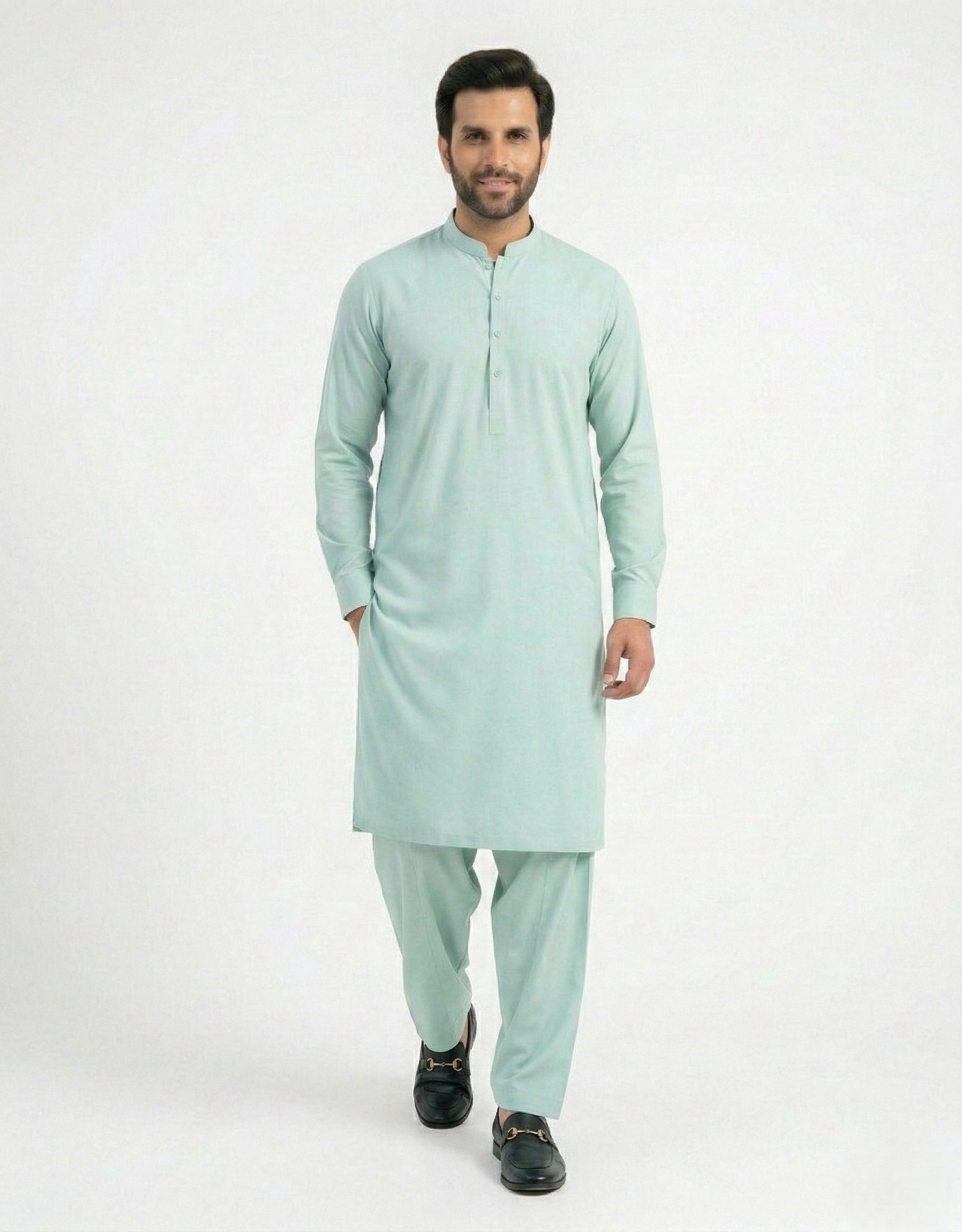 Blended- Classic Unstitched Mint Green