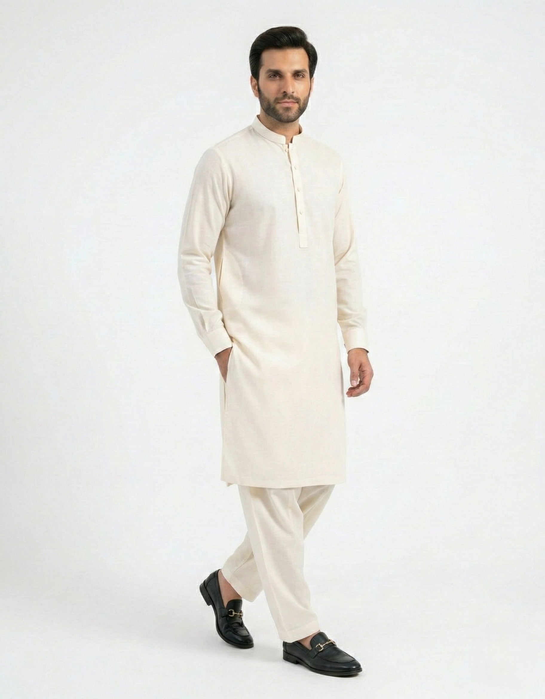 Blended- Classic Unstitched Off-White